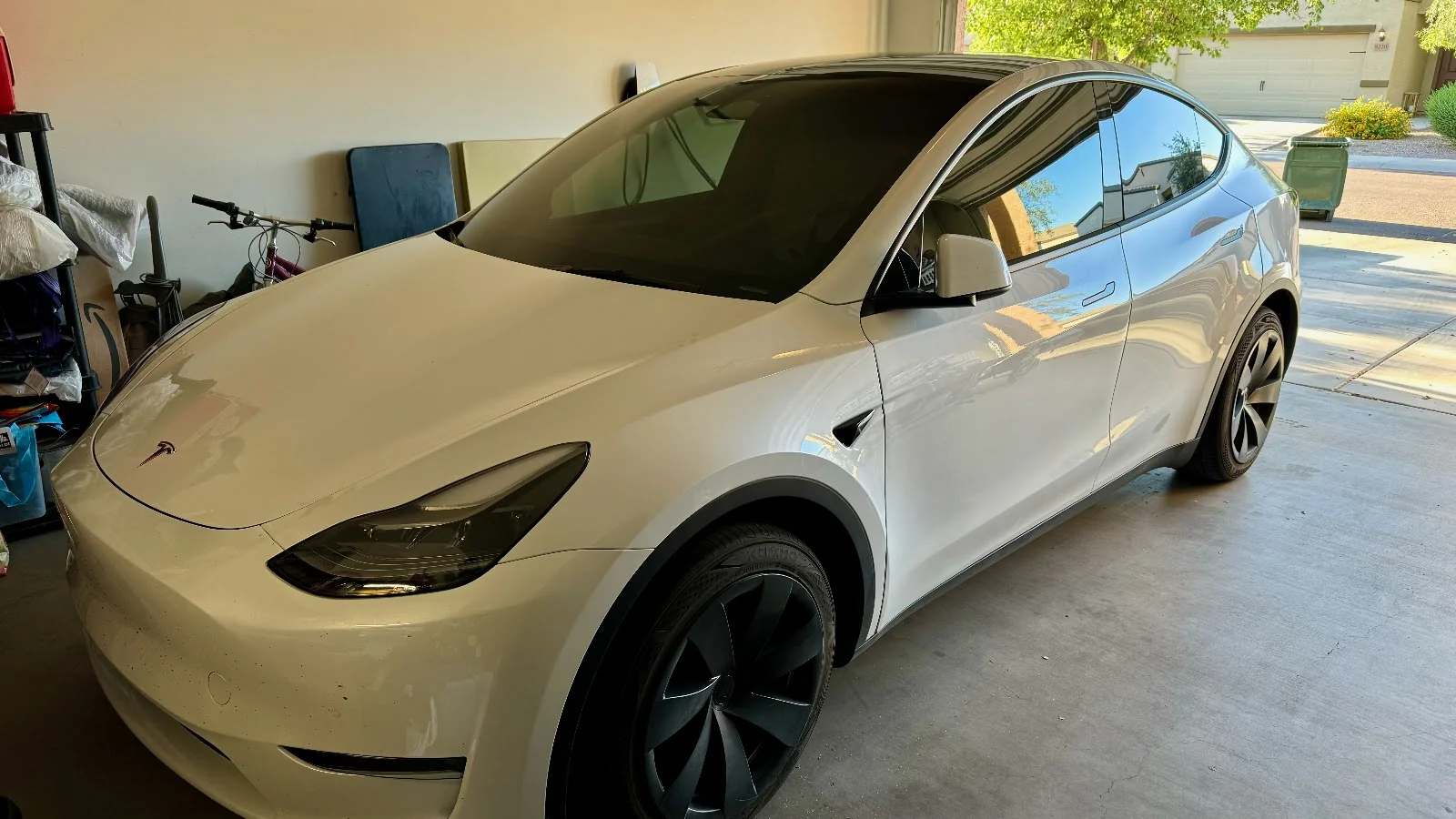 Fresh Tesla Model Y tint install at Its A Wrap AZ